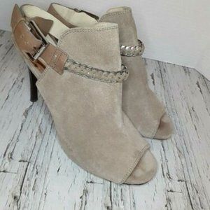 Michael Kors Open Toe Mule Heels 9